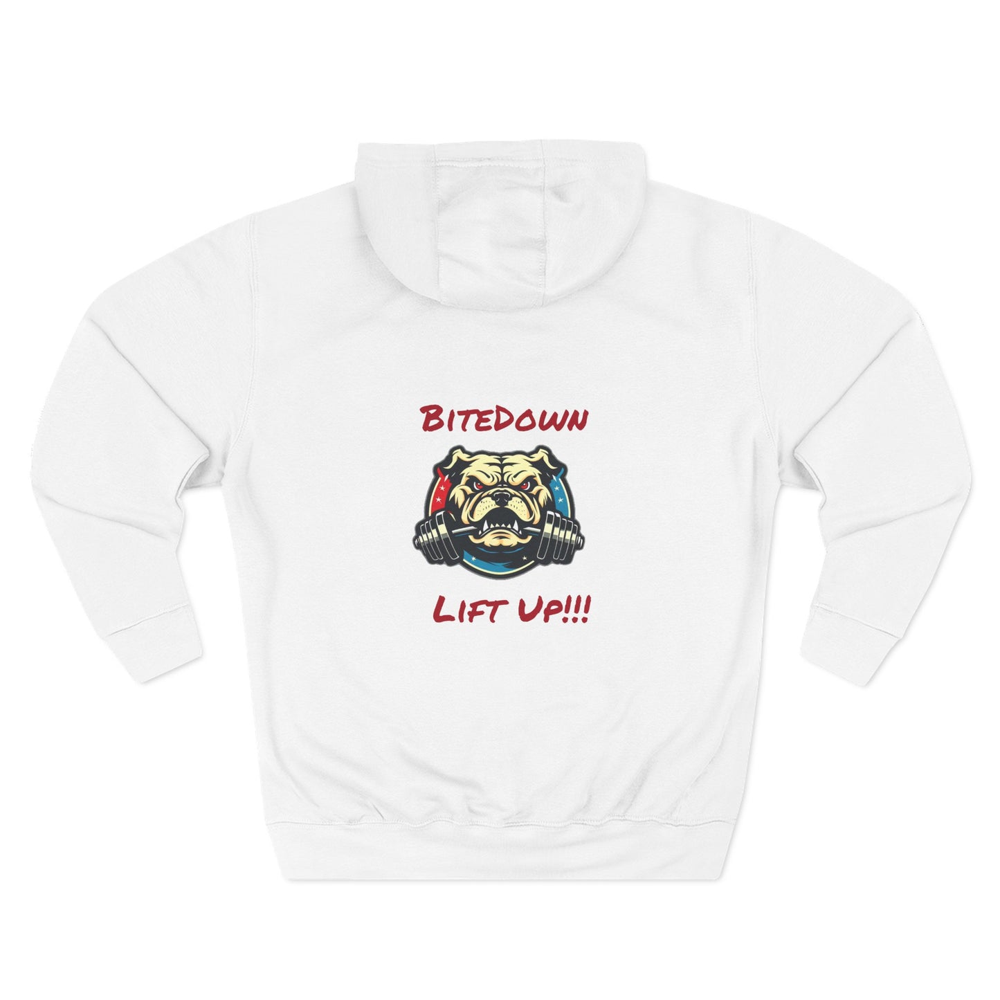 Three-Panel Fleece Hoodie