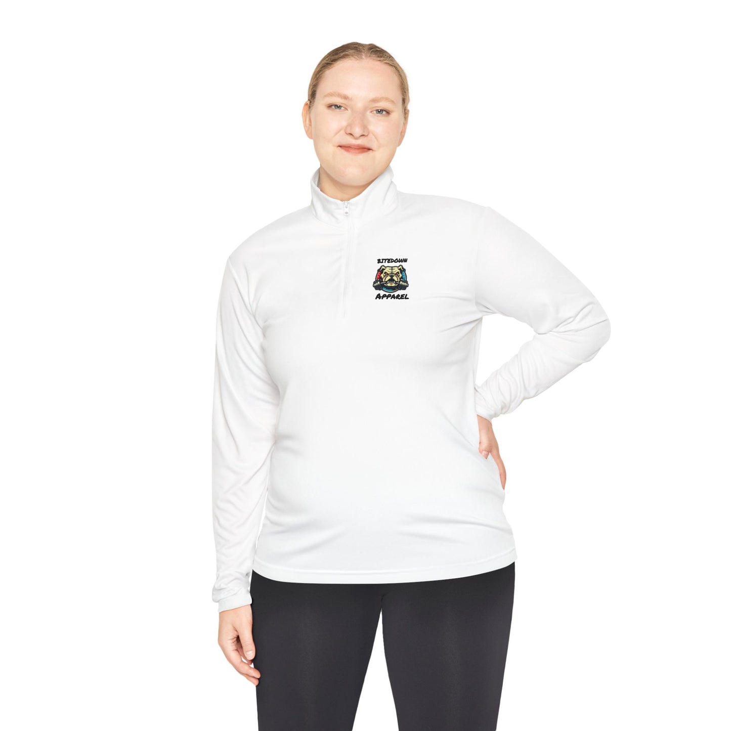 Quarter-Zip Pullover - BiteDOWN lift up Design