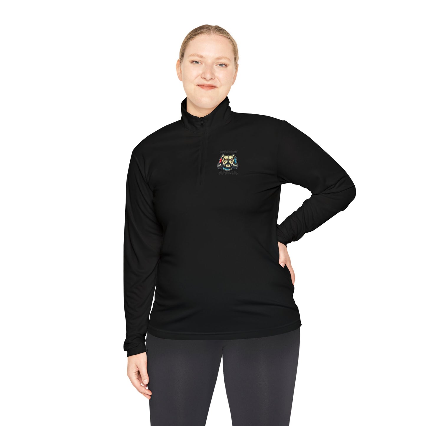 Quarter-Zip Pullover - BiteDOWN lift up Design