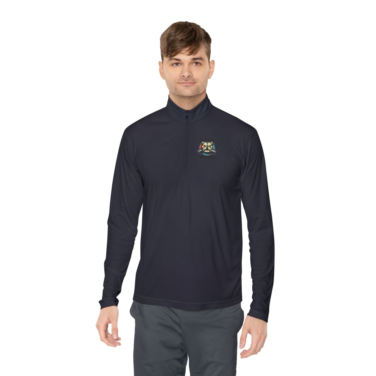 Quarter-Zip Pullover - BiteDOWN lift up Design